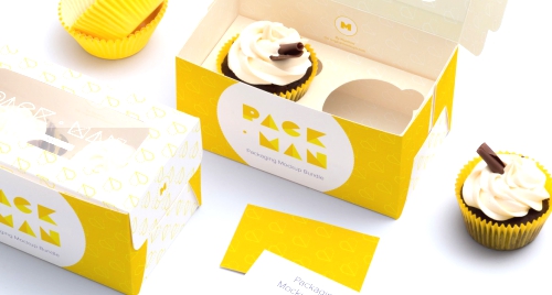 Two Cupcake Box Mockup 03.