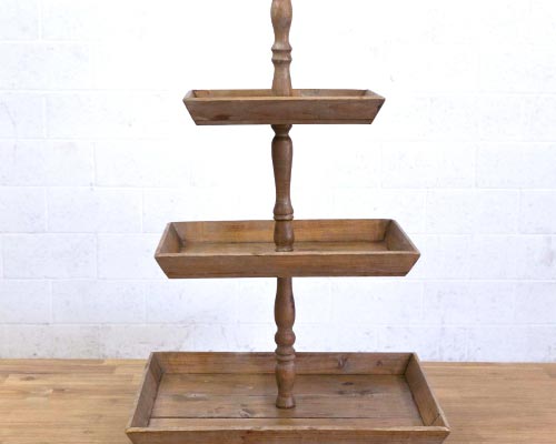 Tiered Wooden Plant Stands Outdoor.