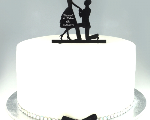 Lasercuts Ltd. Acrylic Cake Toppers.