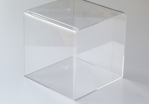 4-sided Clear Plexi Acrylic Transparent 12.