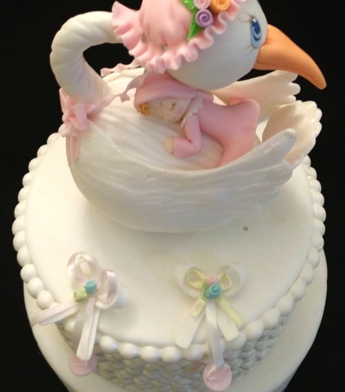 Stork CakeTopper Baby Ser Cake Topper Stork Cake.