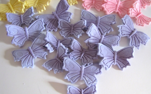 Fondant Butterfly Cake Decorations Butterfly Cake Toppers.