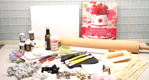 Basic cake decorating kit.