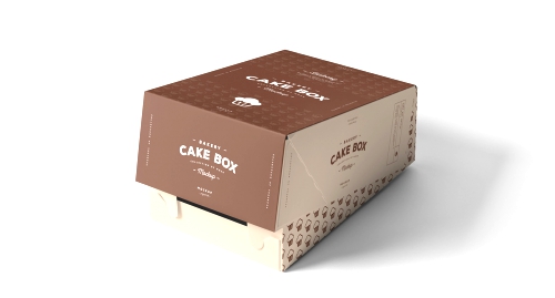 Cake Box Mock-up on Behance.