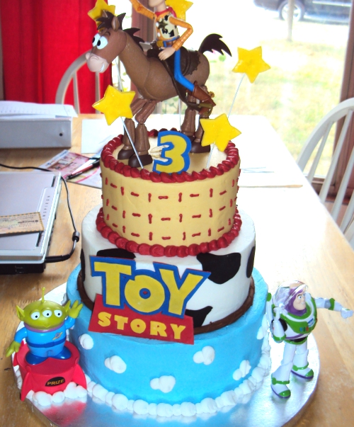 Toy Story Cakes.