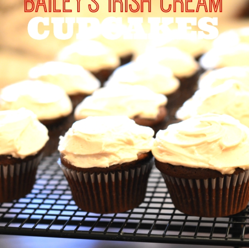 Bailey's Irish Cream Cupcakes Recipe.