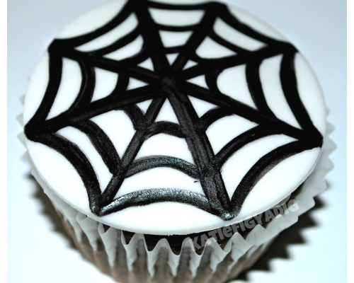 Spider-Man Cupcakes.