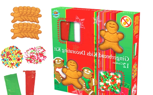 Gingerbread Kids Decorating Kit