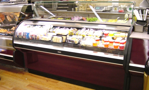 Food Prep High Refrigerated Case.