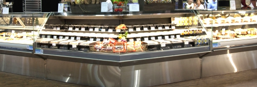 Refrigerated Display Case for bakery. Deli or produce.