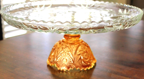 14 Gold Cake Stand.
