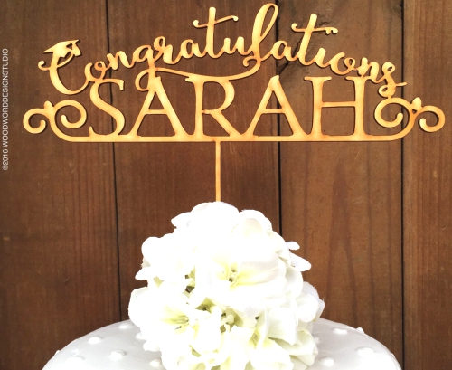 Graduation Cake Topper Personalized Cake Topper Custom.