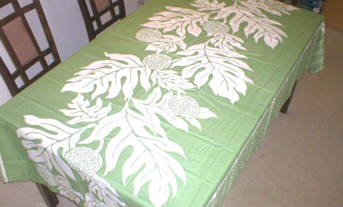 Breadfruit Hawaiian Quilt Print Water Resist Hawaii.