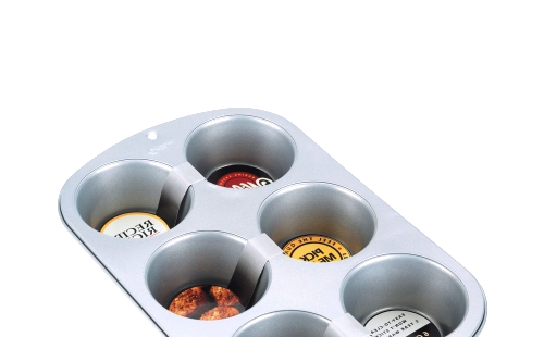 Wilton Reciper Rights 6 Cup Jumbo Muffin Cupcake Baking.