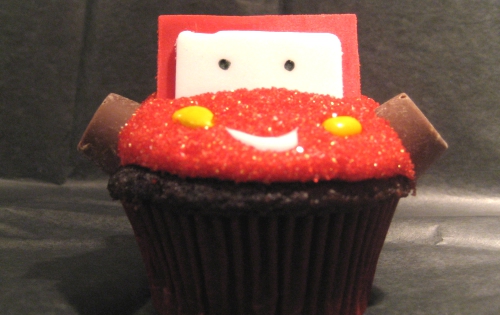 Lightning McQueen As Cupcake.