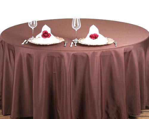 Mainstays Tablecloth, Brown, 70.