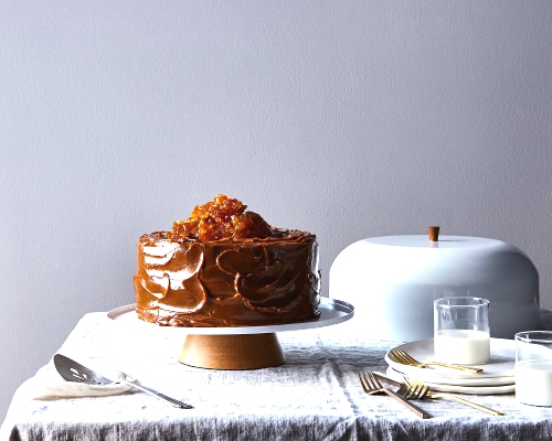 Modern Cake Stand with Cloche on Food52.