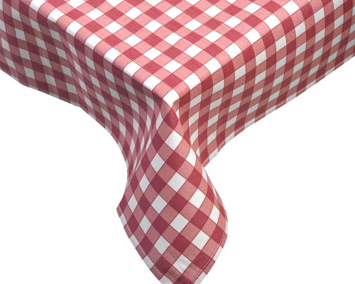 Tablecloth Traditional Gingham Check 100.