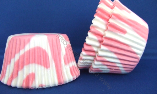 Cupcake Swirl. NEW? Pink Zebra Cupcake Liners.