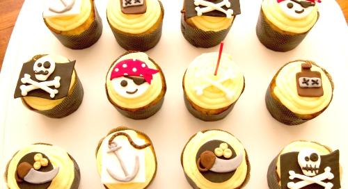 Pirate Cupcakes.
