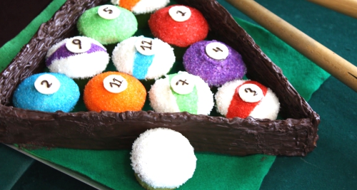 A Crafty Escape. Play Pool? Cupcakes.