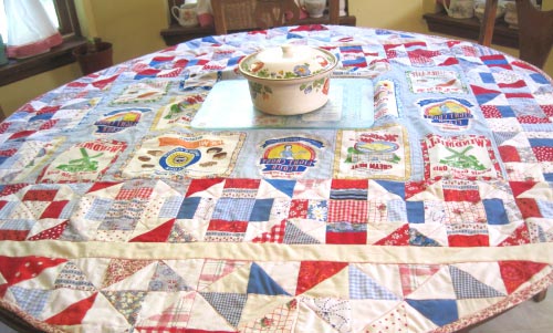 Quilted Tablecloth Patterns.