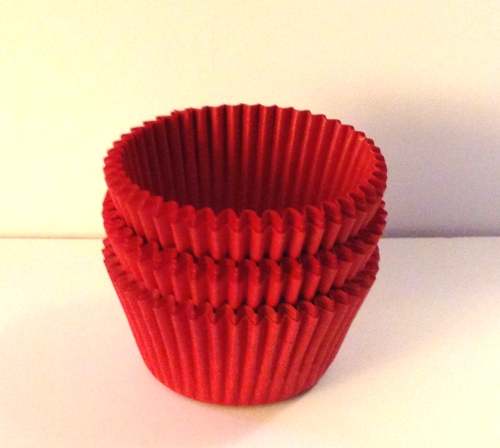 Red Cupcake Liners