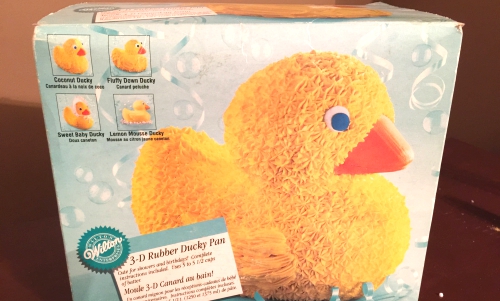 Wilton 3-D Rubber Ducky Cake Pan 2002 by SliceOfNostalgia.