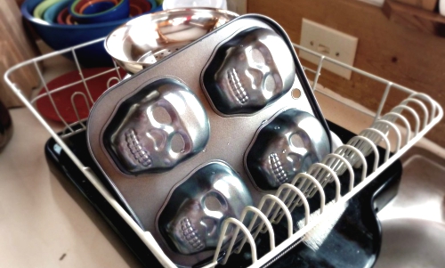 Skull Cupcake Baking Tray.