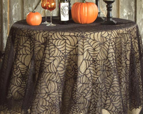 Heritage Lace Spider Web Round Tablecloth & Reviews.