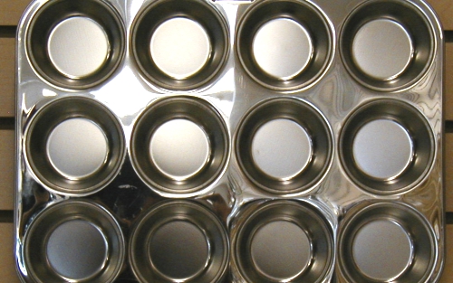 Stainless Steel Cookie sheet. Jelly roll. Muffin pan s brownie pan Temecula.