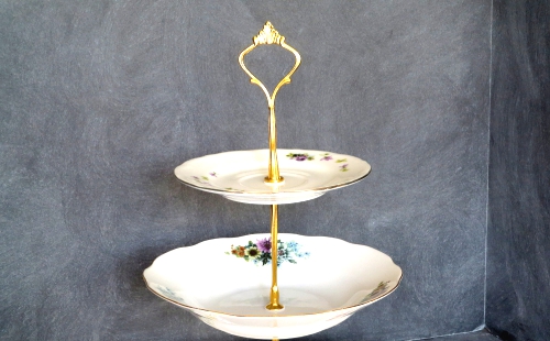 3 Tier Cake Stand Spring Cake Plate Tiered Cakestand.