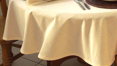 Satin Wipeable Tablecloth All About Design.