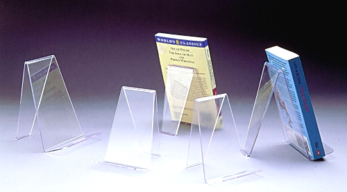 Budget Acrylic Book Stands.