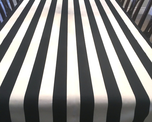 Black & White Striped Tablecloth Striped Tablecloth Formal.