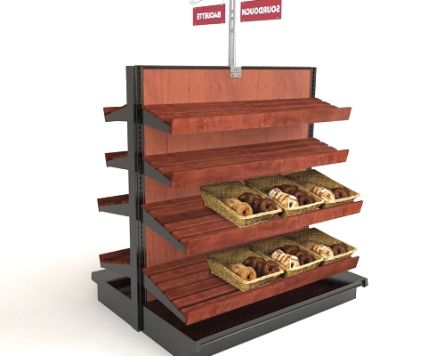 Bread Display Shelving.