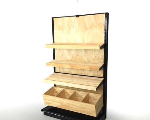 Wooden Gondola Shelving Bakery Display Ideas DGS Retail.