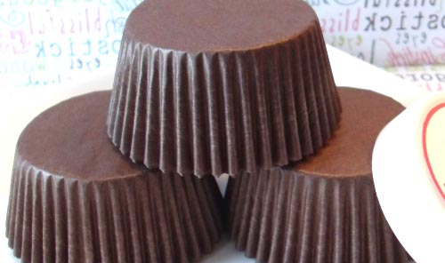 BULK Chocolate Brown Cupcake Liners Professional Grade and.