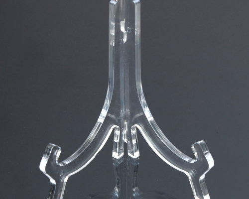 Transparent Clear Acrylic Plate Stand Frame Easel Holder.