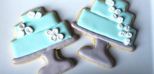 Wedding Cake Cookies.