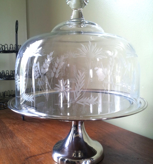 Gl Cake Stand Dome Cover.