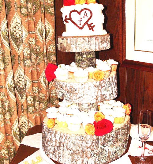 DIY Tree Cupcake Stand.