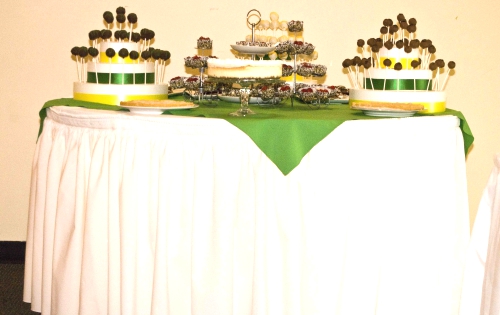 Cake Pop Stand and Dessert Buffet For Weddings.
