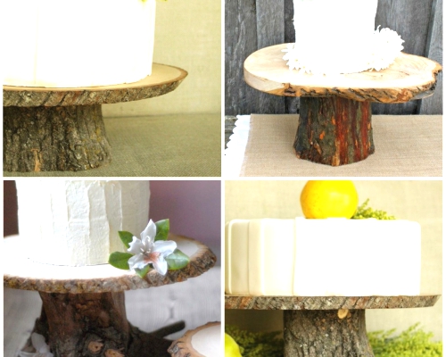 Tree stump cake stand Archives.