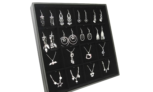 Wholesale Free Shipping Black Necklace Earring Jewelry.