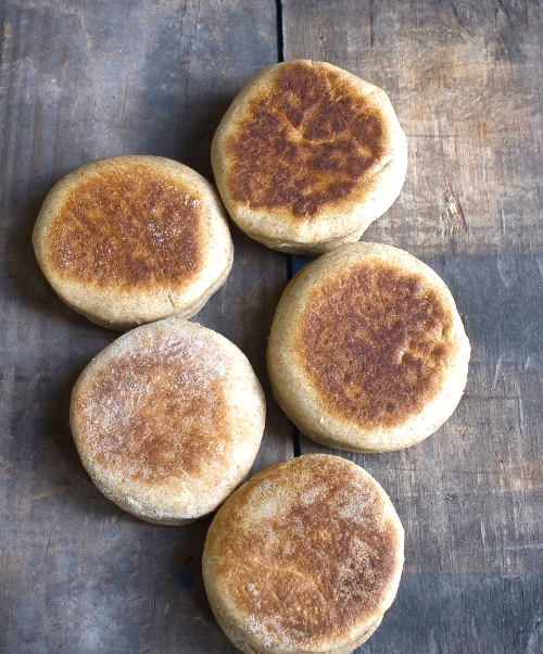 English muffin recipe.