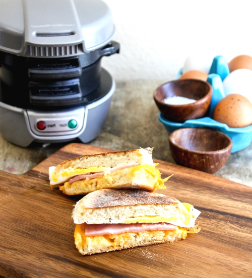 My First Giveaway. Hamilton Beach Breakfast Sandwich Maker.