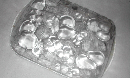 Gl Baking Dish Etched Gl Baking Pan Fruit by.
