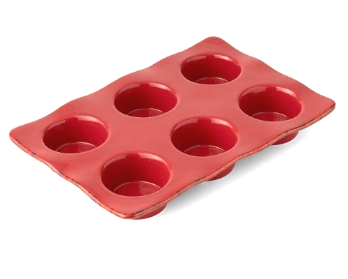 Prima Design USA Stoneware Muffin Pan.