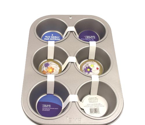 Large Muffin Tin. Wilton 6 Cup Jumbo Muffin Pan.